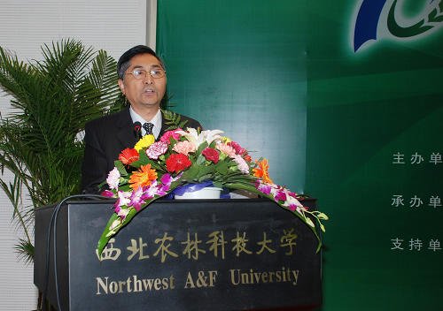陕西省副省长景俊海在开幕式上致辞